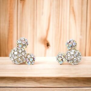 Mickey Mouse sterling silver stud earrings